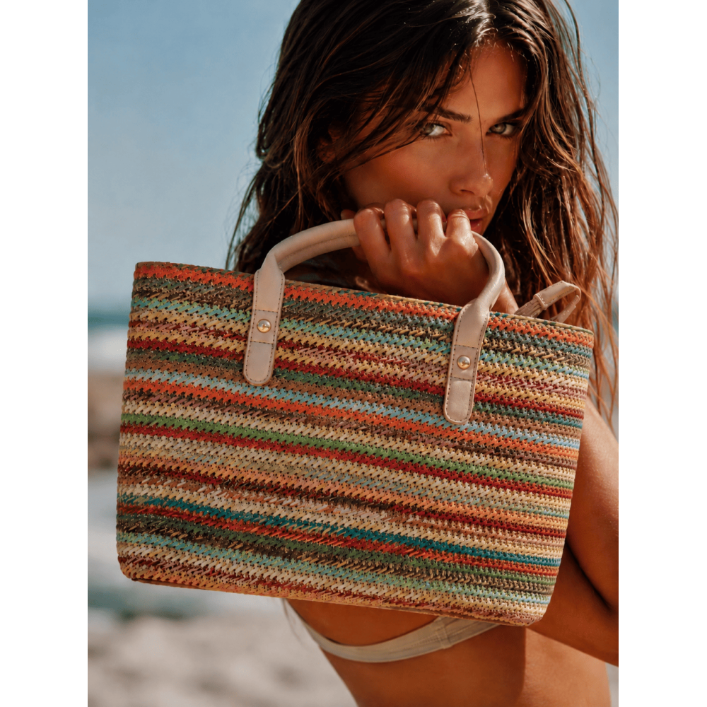 Bolso Tote Rafia VESNIA Milrayas HEVE