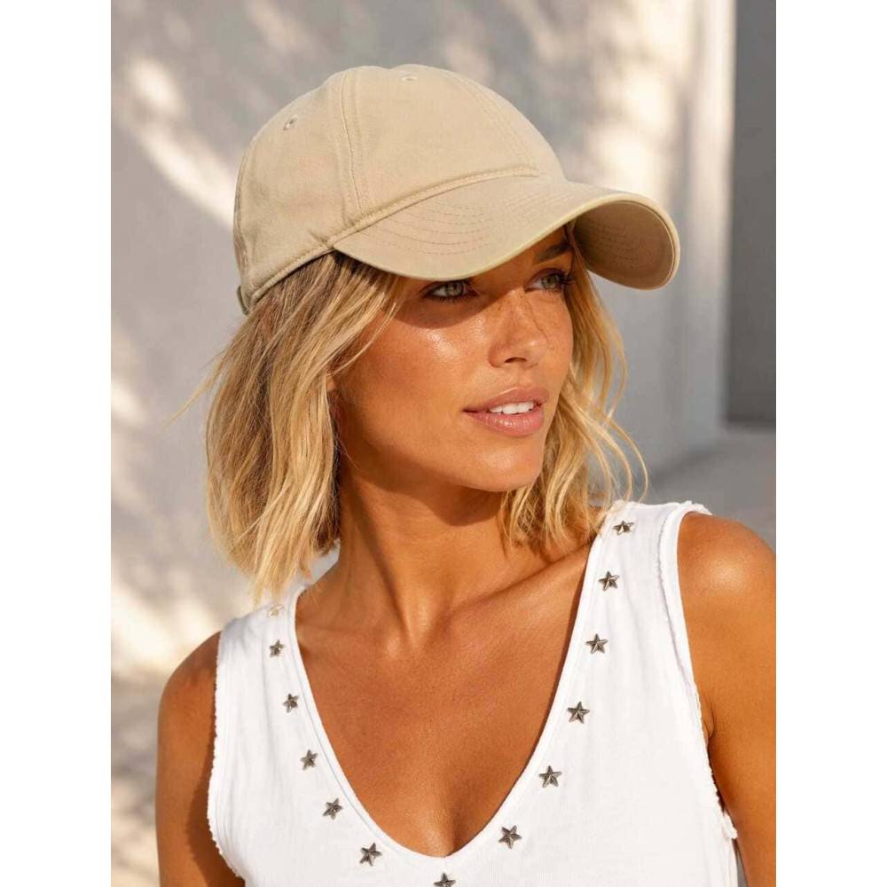 Gorra Algodón POOLE Tostado HEVE