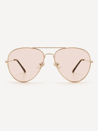 Gafas Sol Aviador Oro/Rosa 32 HEVE