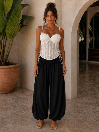 Bustier Encaje ALLEGRA Crudo HEVE