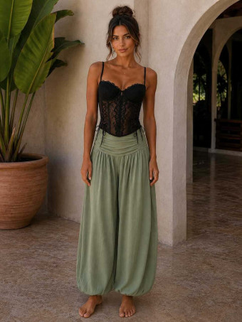Bustier Encaje ALLEGRA Negro HEVE