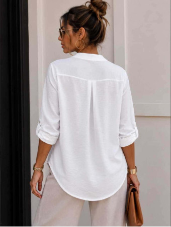 Camisa Fluida FLOSSIE Blanco HEVE