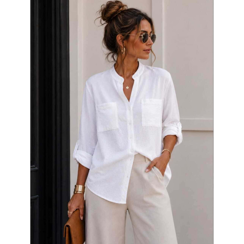 Camisa Fluida FLOSSIE Blanco HEVE