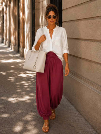 Camisa Fluida FLOSSIE Blanco HEVE