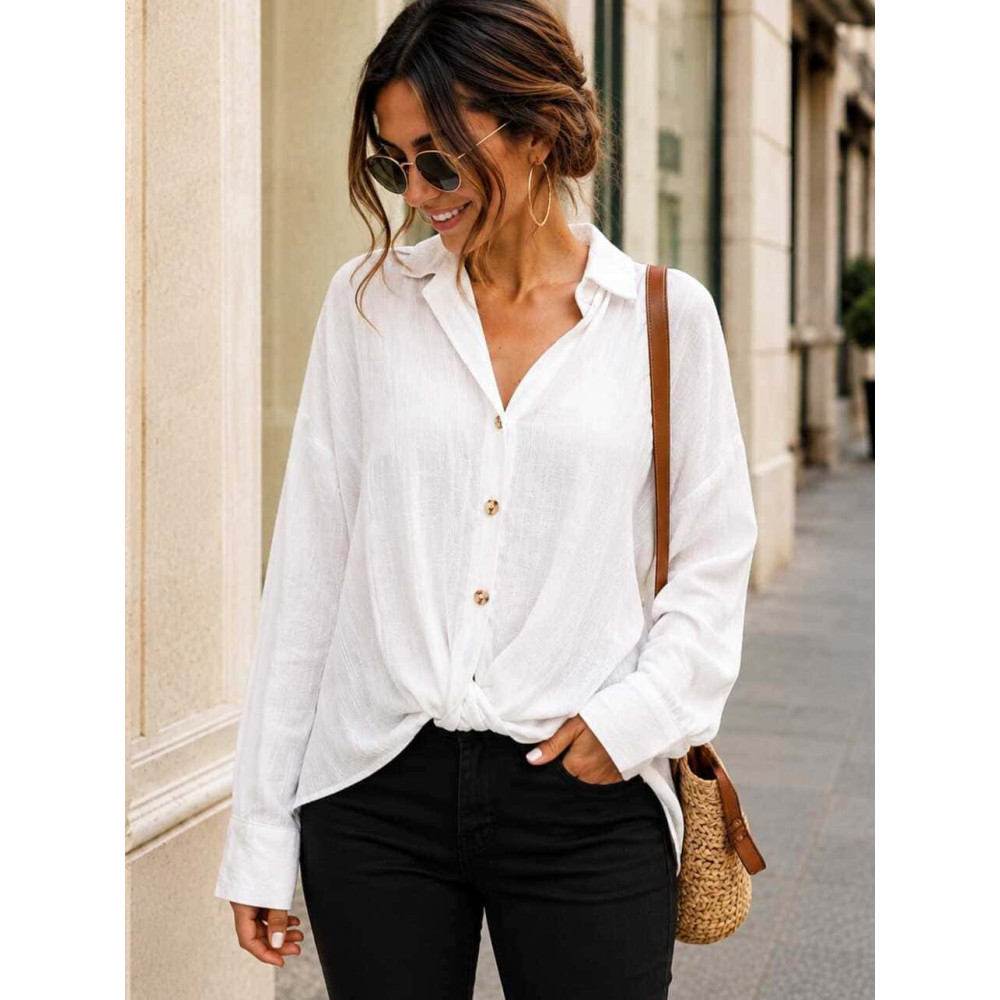 Blusa Nudo DILANOVA Blanco HEVE