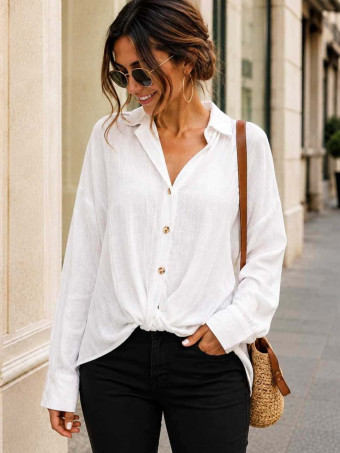 Blusa Nudo DILANOVA Blanco HEVE