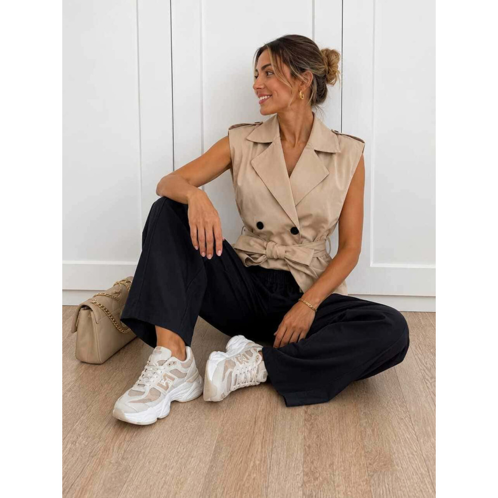 Chaleco Trench KENSLEY Beige HEVE