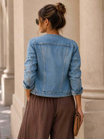 Cazadora Vaquera Boho Chic DALIBORA HEVE