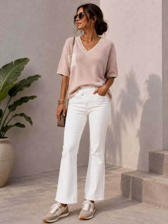 Punto Oversize con Bolsillo TABIDOO Rosa HEVE