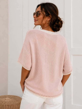 Punto Oversize con Bolsillo TABIDOO Rosa HEVE