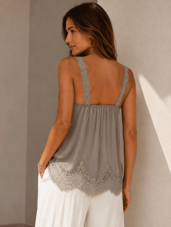 Cuerpo Lencero Encaje GRETHA Taupe HEVE