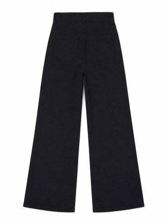 Jeans Wide Leg DEVON Negro HEVE
