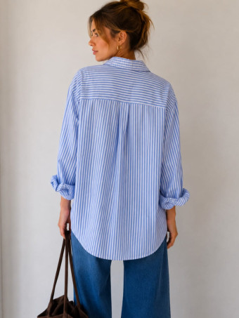 Camisa Rayas PARKER Celeste HEVE