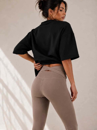 Legging Cruzado BOUNMY Camel HEVE