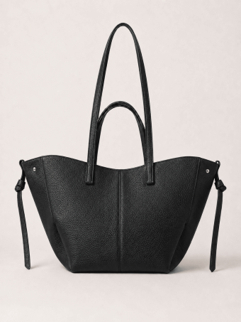 Bolso Cabas Abatanado VESPER Negro HEVE