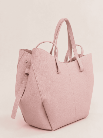 Bolso Cabas Abatanado VESPER Rosa HEVE