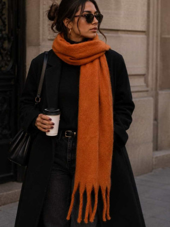 Bufanda Lisa Rectangular WHIMSTER Teja HEVE