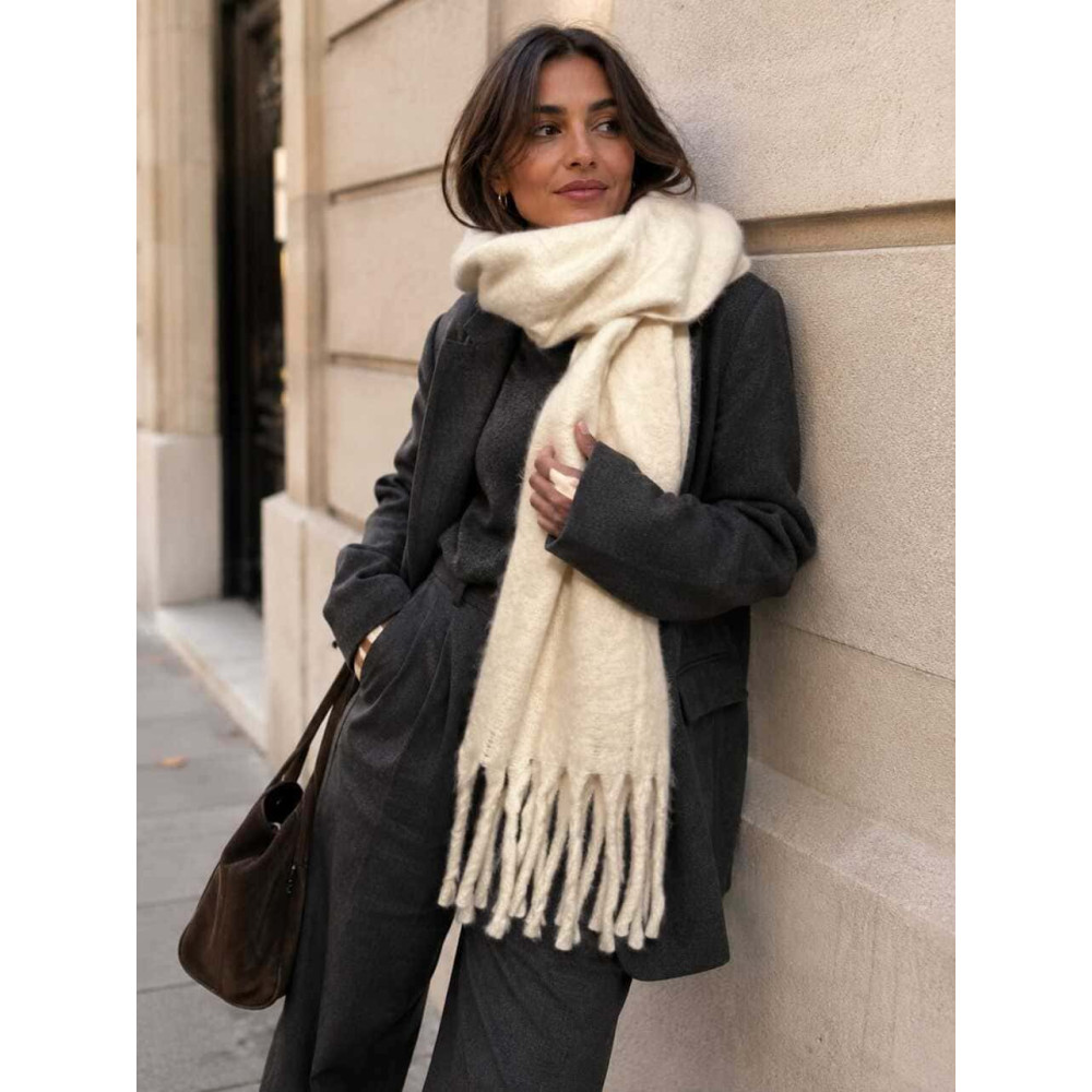 Bufanda Lisa Rectangular WHIMSTER Beige HEVE