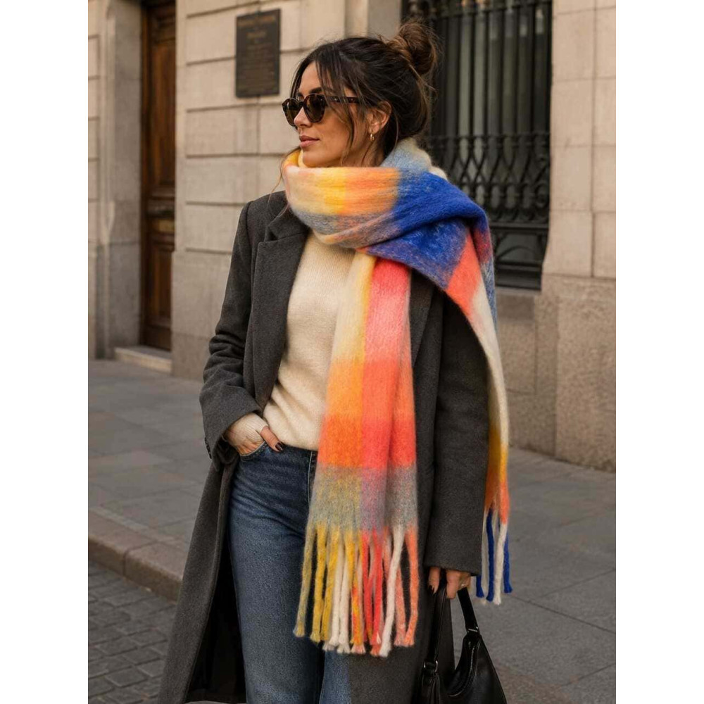 Bufanda Cuadros KIBBLE 04 HEVE