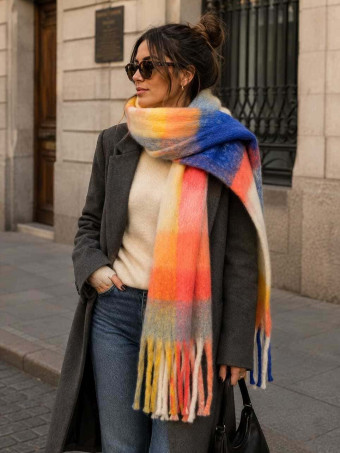 Bufanda Cuadros KIBBLE 04 HEVE