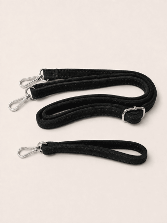 Bolso Efecto Ante Tachas SIDNEY Negro HEVE