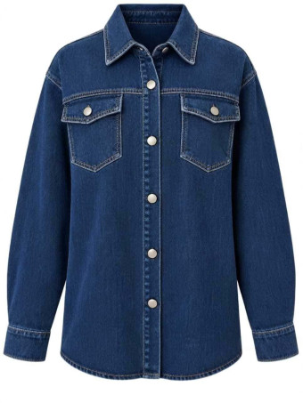 Sobrecamisa Vaquera RYLAN Blue Jean HEVE
