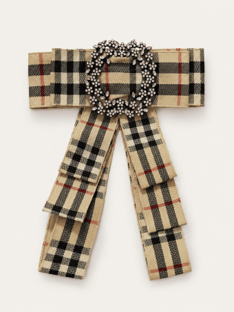 Broche Lazo con Aplique Joya 02 HEVE