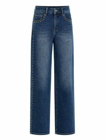Jeans Wide Leg Tachas PAYTON Blue Jean HEVE
