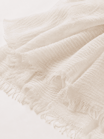 Fular Ligero Textura NATAGE Beige HEVE