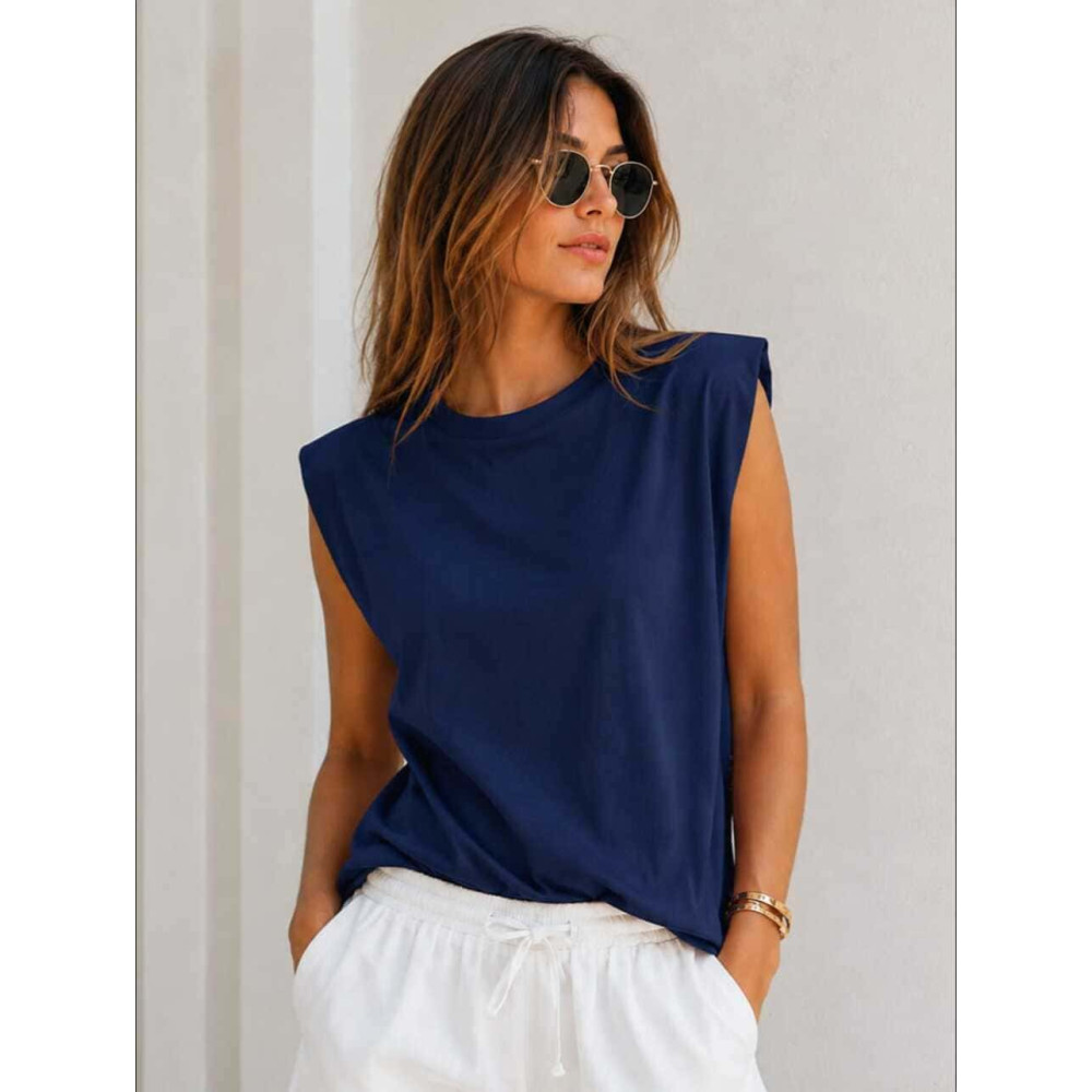 Camiseta Hombreras NOVALA Marino HEVE