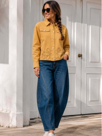 Jeans Balloon Tiro Alto VAYRON HEVE