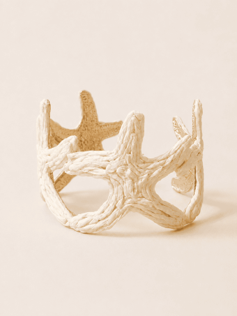 Brazalete Combinado Estrella de Mar Crudo HEVE