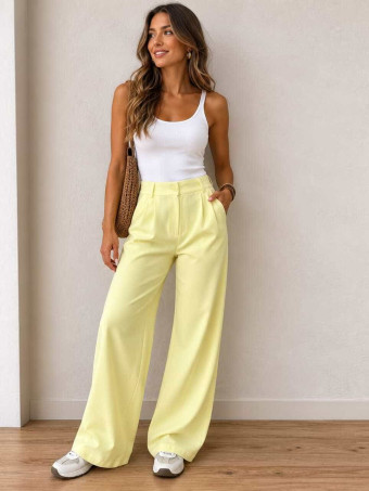 Pantalón Tailoring ROLLANCE Amarillo HEVE