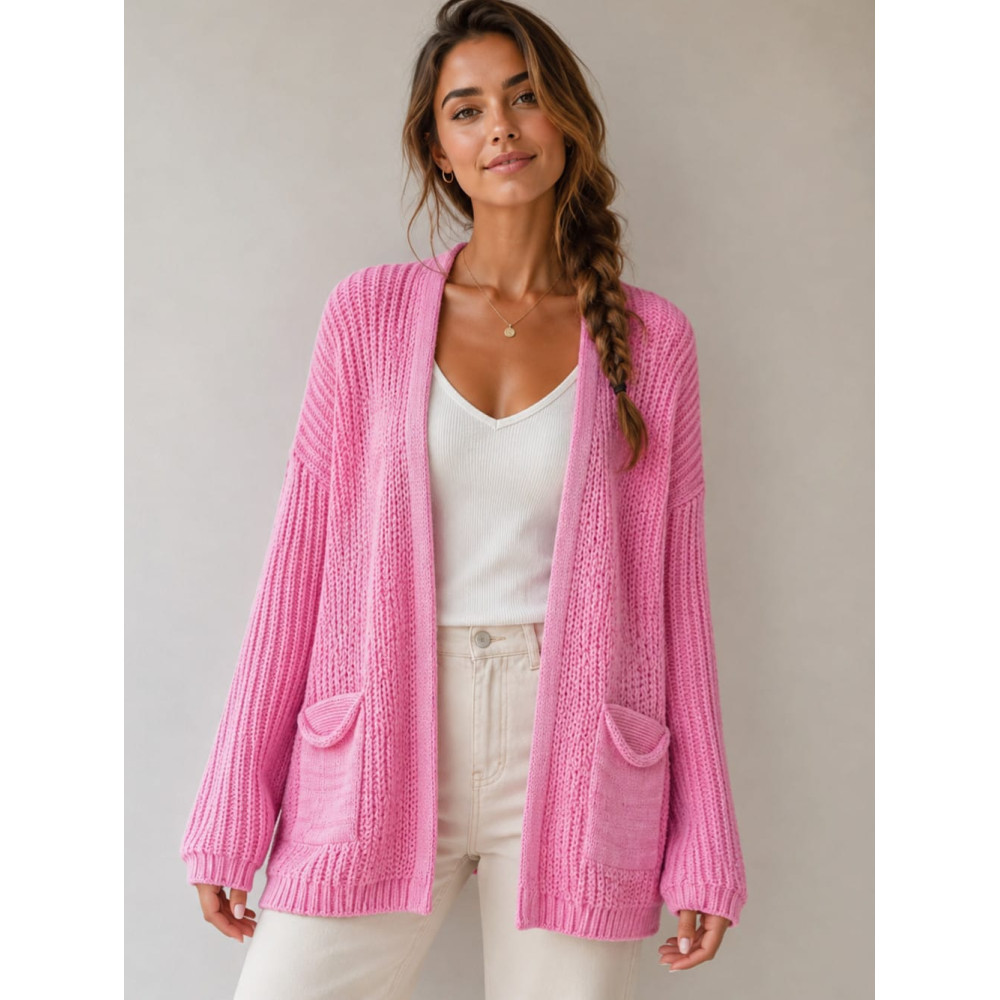Cárdigan Oversize SWEENEY Rosa Chicle HEVE