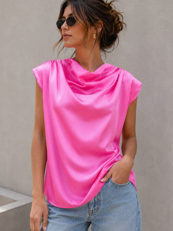 Cuerpo Satinado Drapeado SINNIKA Blanco HEVE