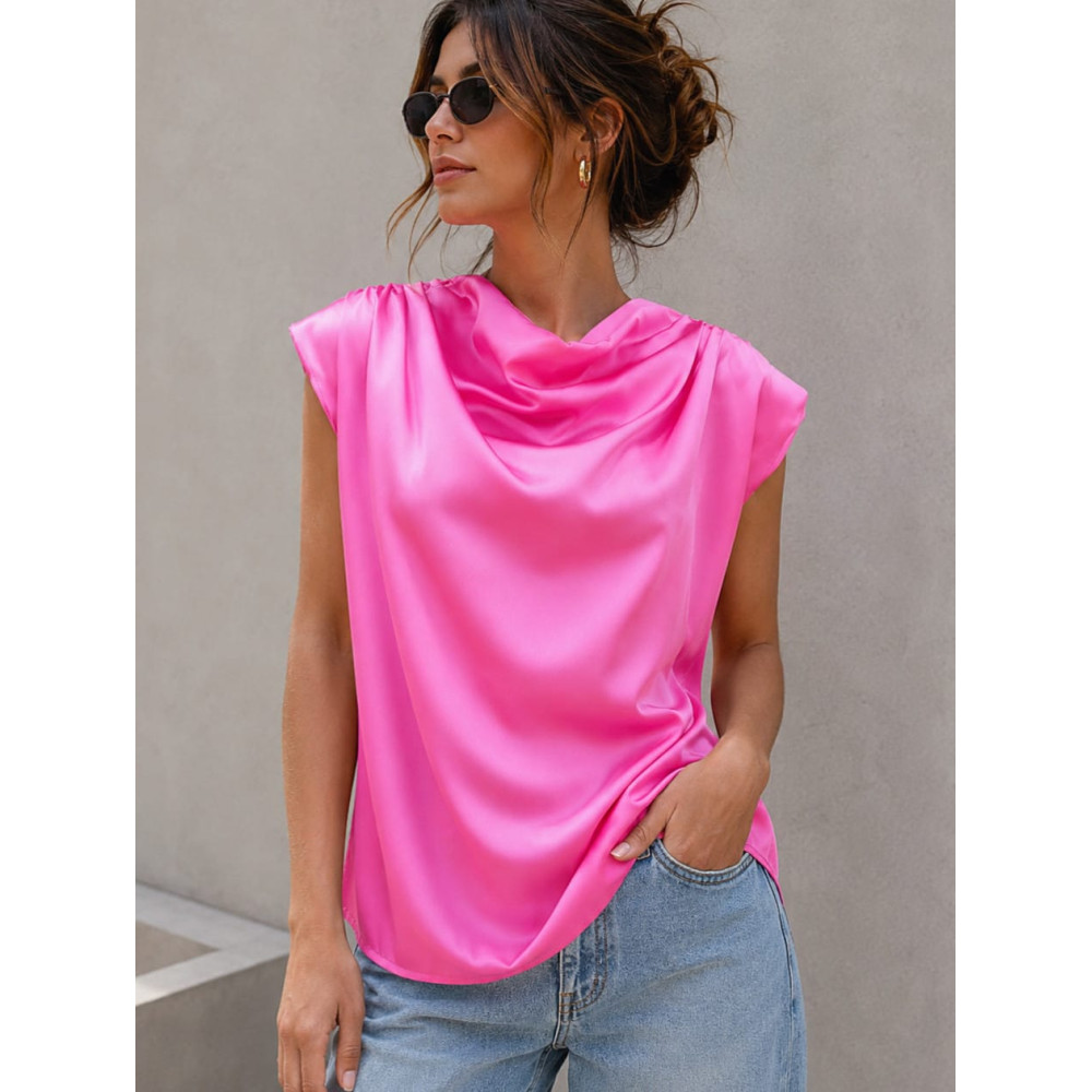 Cuerpo Satinado Drapeado SINNIKA Blanco HEVE