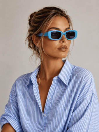 Gafas Sol Rectangulares 62 HEVE
