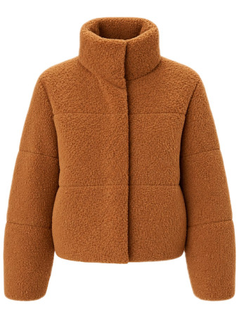 Cazadora Acolchada Borreguito MIRELTA Camel HEVE