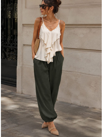 Pantalón Bombacho JORENA Verde Militar HEVE