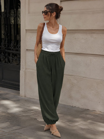 Pantalón Bombacho JORENA Verde Militar HEVE