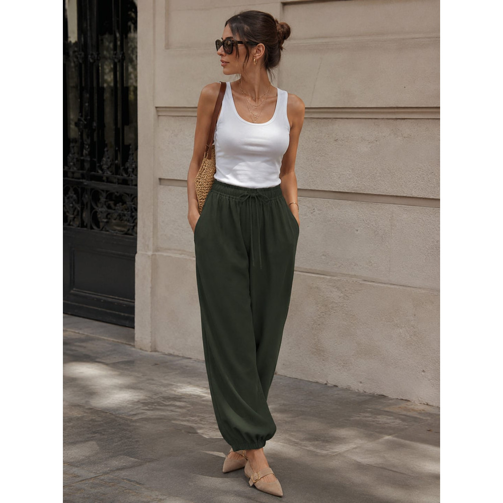 Pantalón Bombacho JORENA Verde Militar HEVE