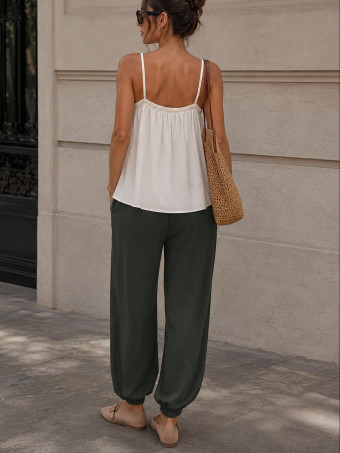 Pantalón Bombacho JORENA Verde Militar HEVE