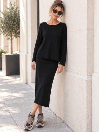 Conjunto Punto ARIANNE Negro HEVE
