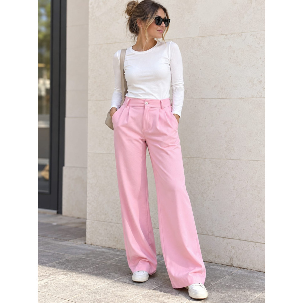 Pantalón Tailoring ROLLANCE Rosa HEVE