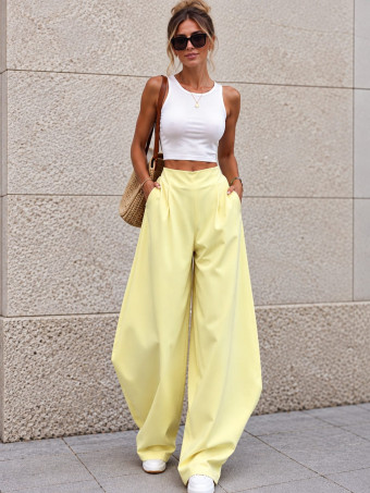 Pantalón Balloon MÄELLO Amarillo HEVE