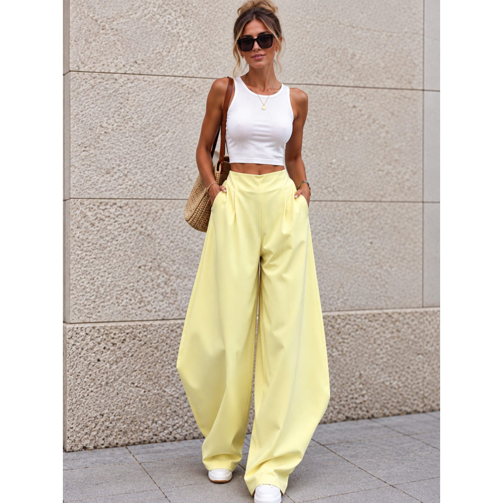 Pantalón Balloon MÄELLO Amarillo HEVE