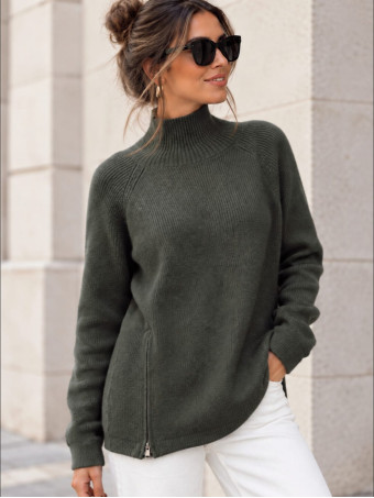 Jersey Cremallera HEYRO Verde Militar HEVE