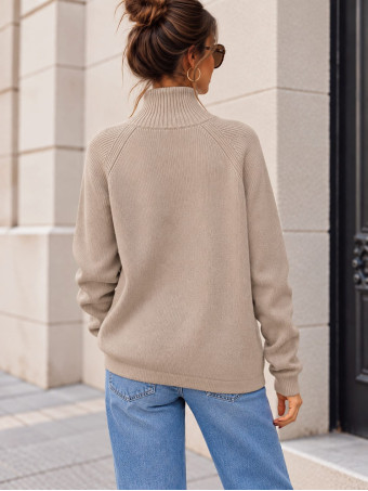 Jersey Cremallera HEYRO Taupe HEVE