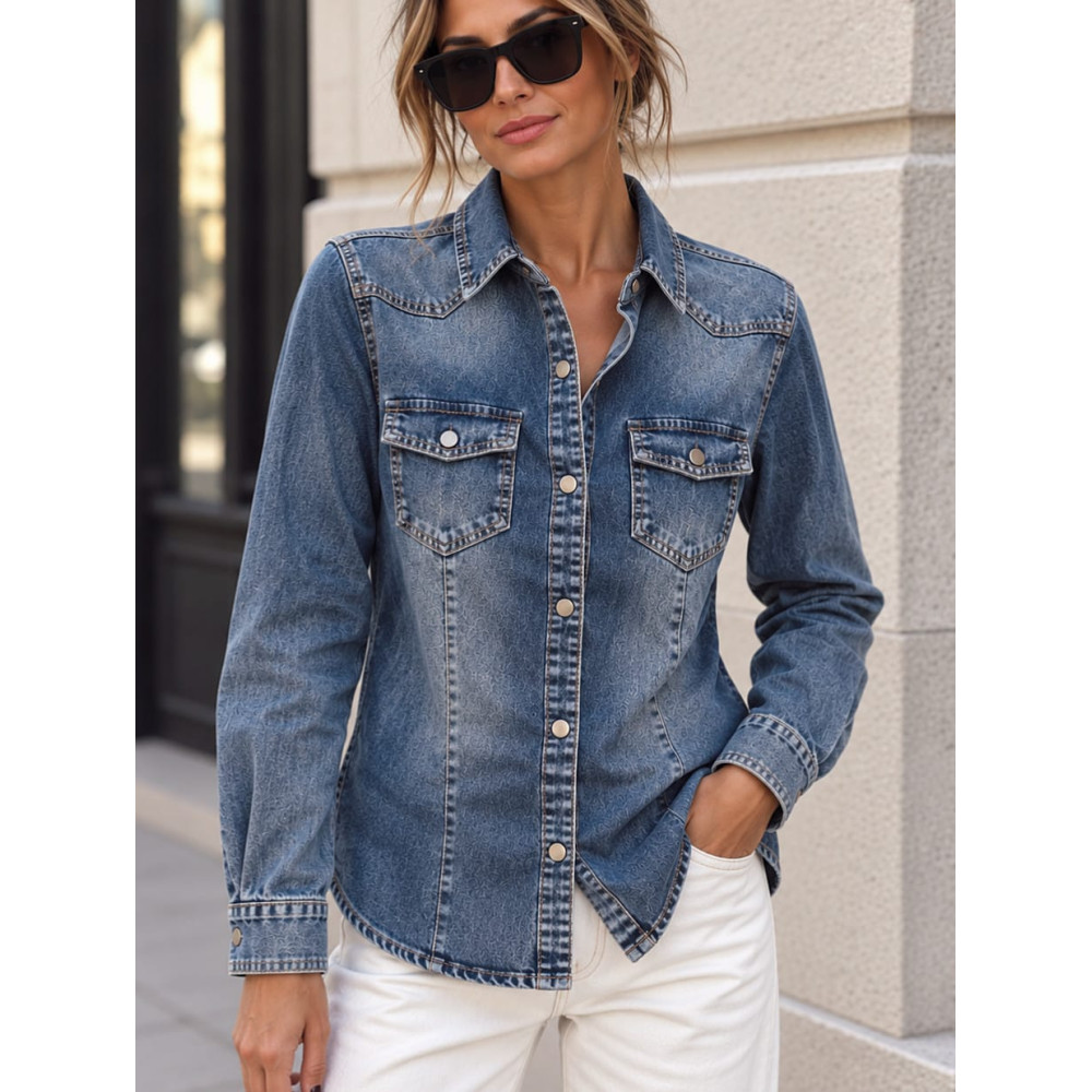 Camisa Vaquera DENVER Blue Jean HEVE