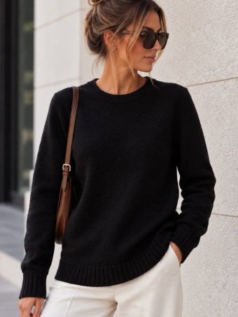 Jersey Jaspeado ELENYA Negro HEVE